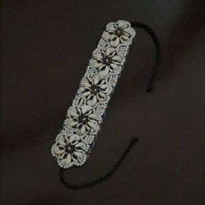 Seashell tie bracelet-NWOT